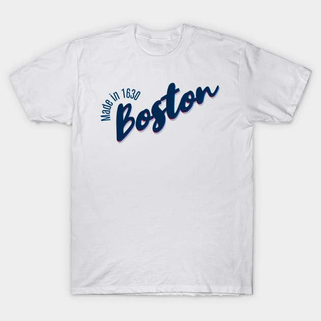 Boston in 1630 T-Shirt by LB35Y5